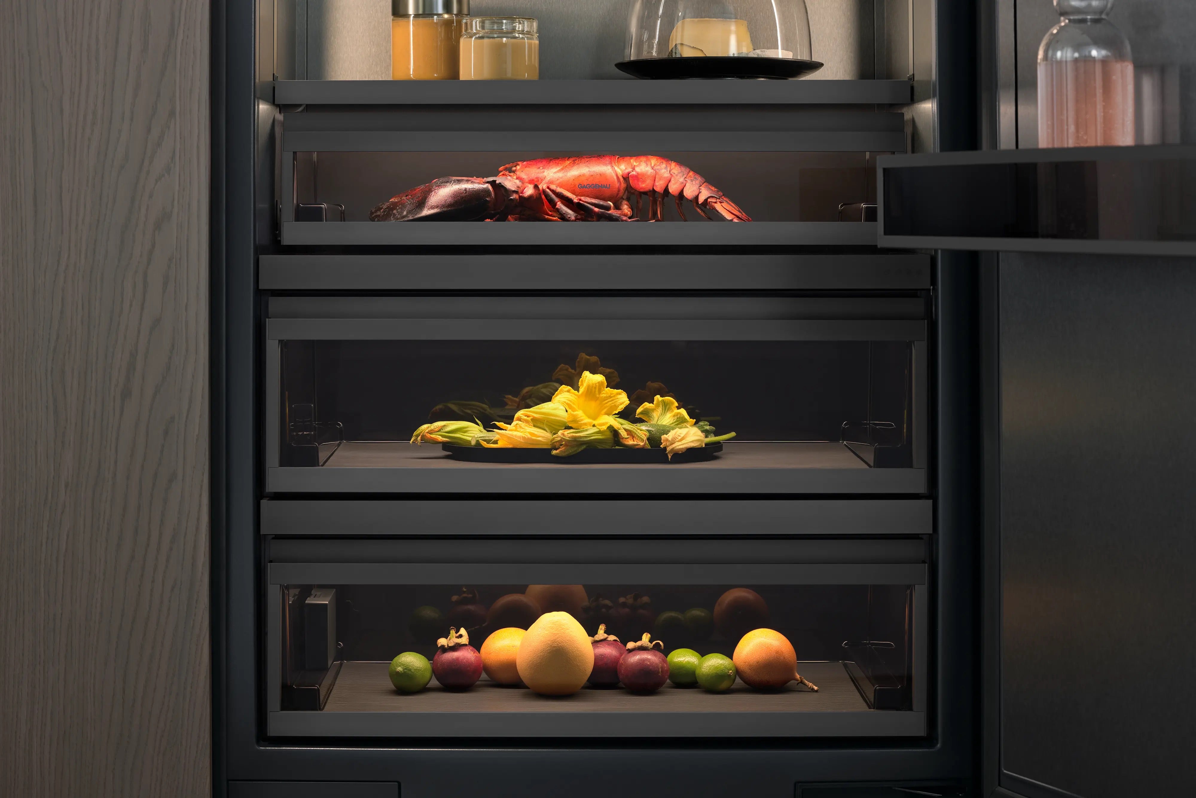 Gaggenau Vario cooling Expressive series refrigerator 213.4 x 90 cm