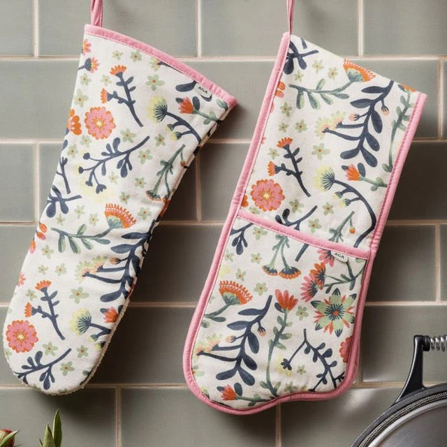 AGA Vintage Bloom Double Oven Glove