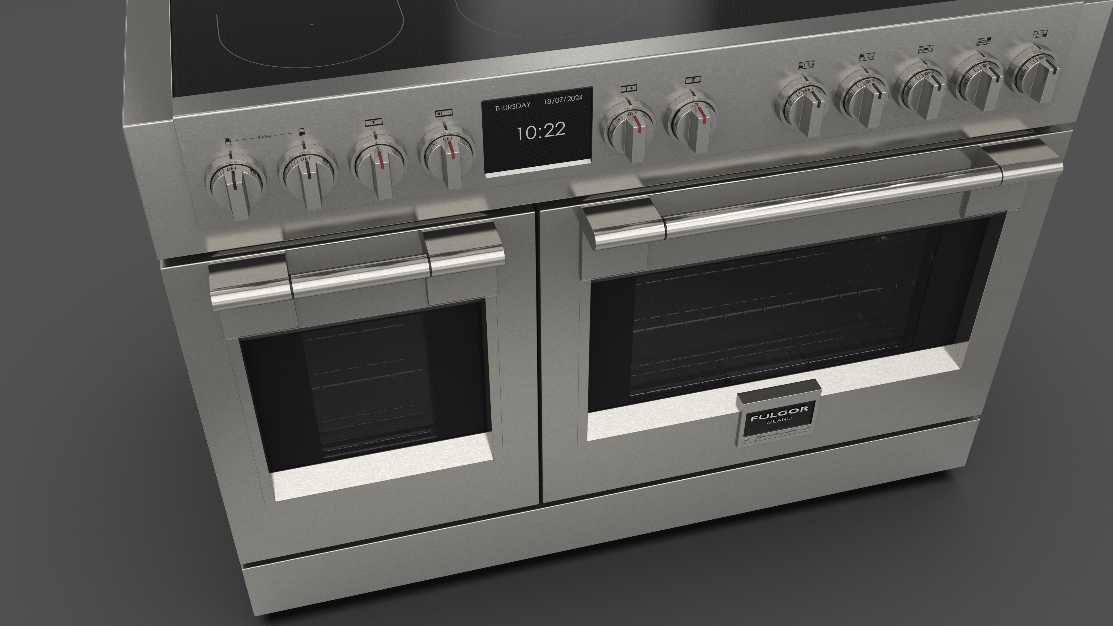 Fulgor Milano Sofia 48 Professional Series Double Oven - FSRC 4807 P MI MK 2F X