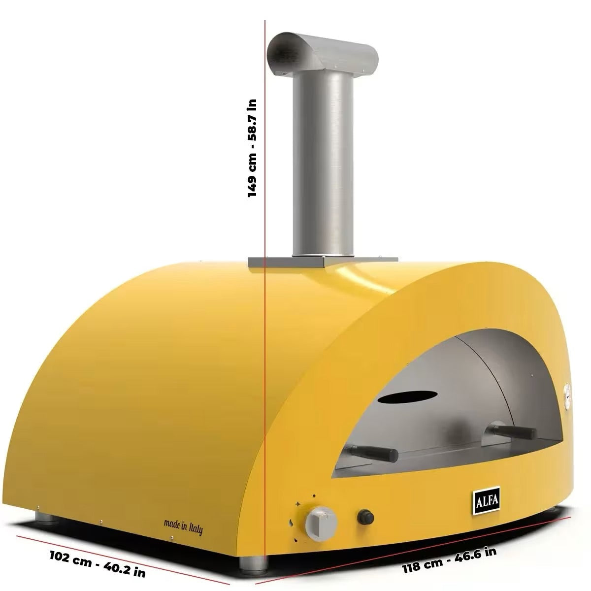Alfa Forno Moderno Line 5 LPG Pizza Oven