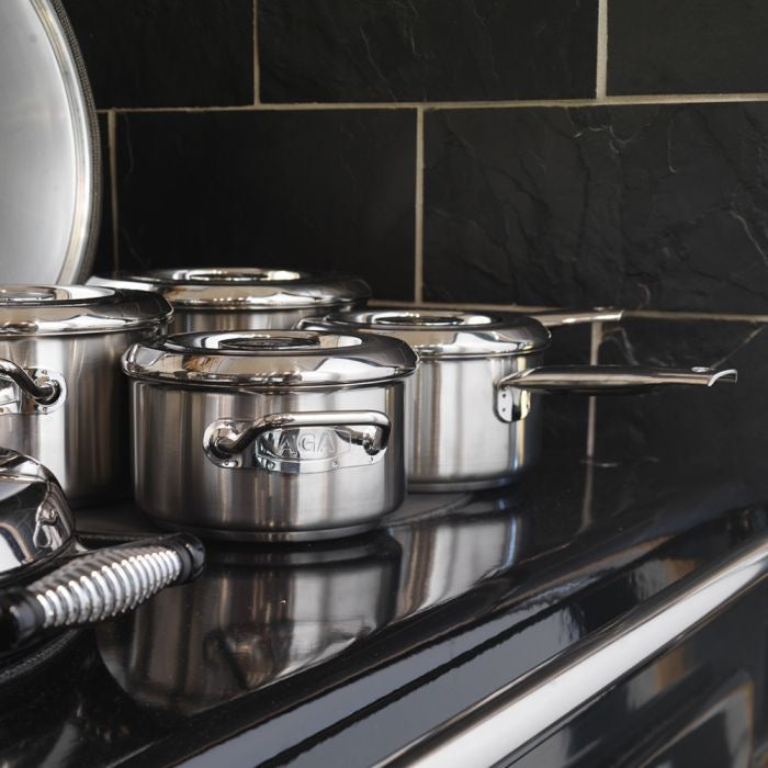 AGA 22cm Stainless Steel Saucepan