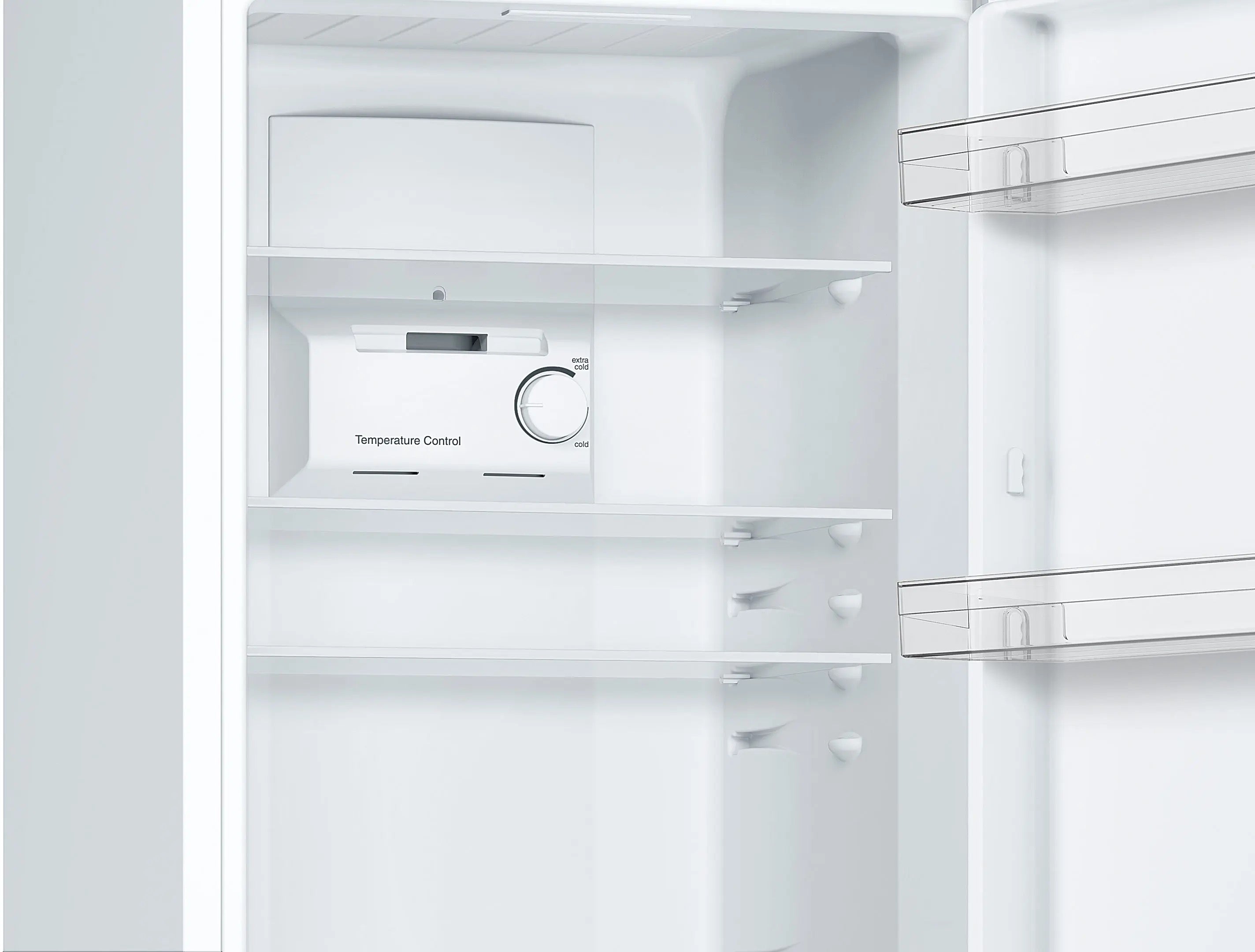 Bosch Series 2 Free-standing fridge-freezer White, Total No Frost - KGN34NWEAG