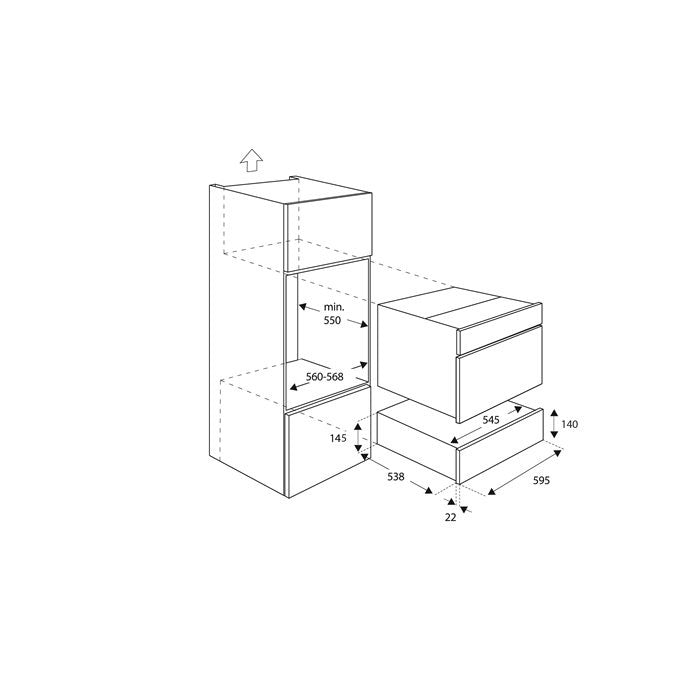 Bertazzoni Professional Series 60x15cm Warming Drawer