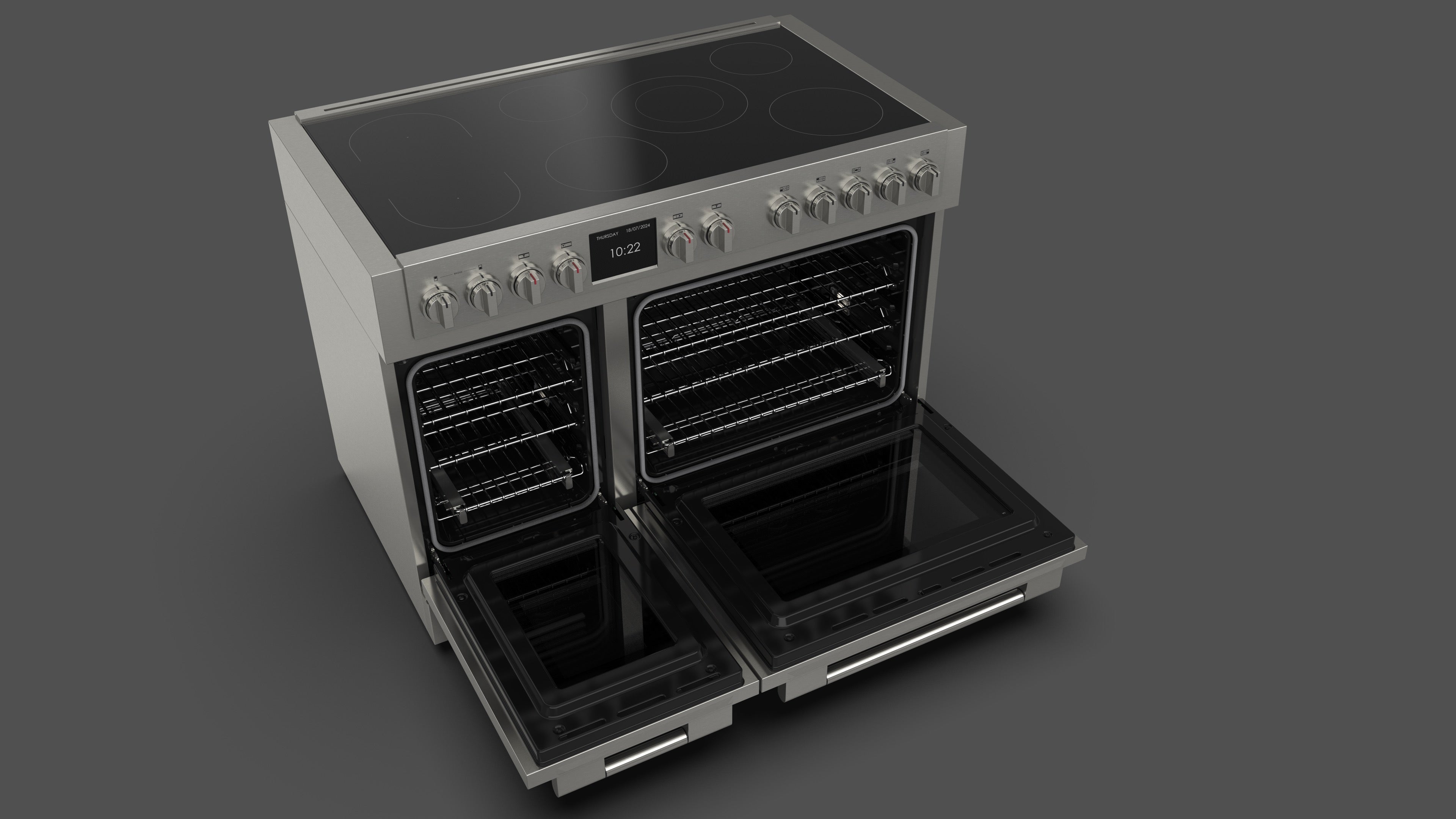 Fulgor Milano Sofia 48 Professional Series Double Oven - FSRC 4807 P MI MK 2F X