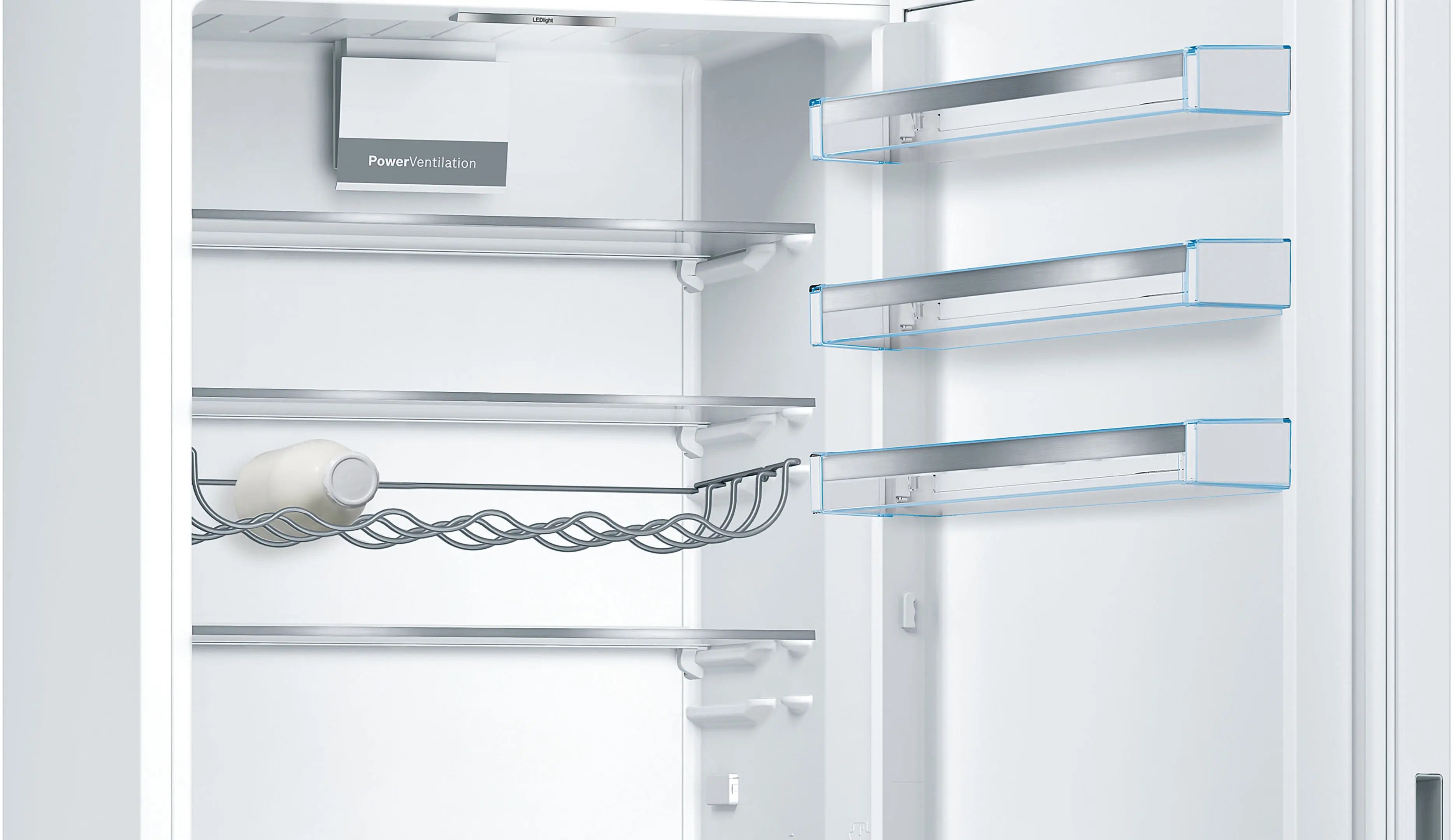 Bosch Series 6 Free-standing fridge-freezer  White - KGE49AWCAG