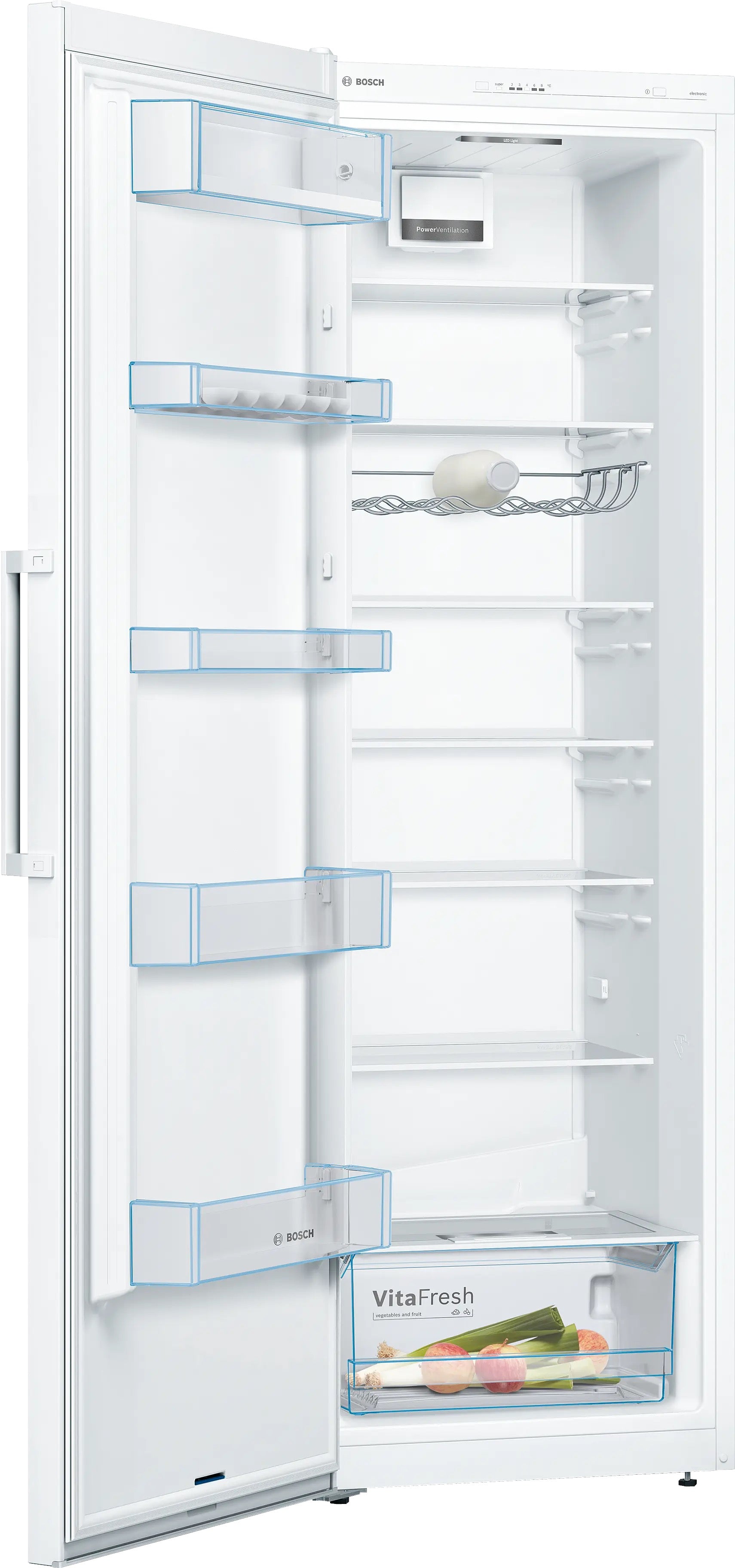 Bosch Series 4 Free-standing fridge 186 x 60 cm White - KSV36VWEPG