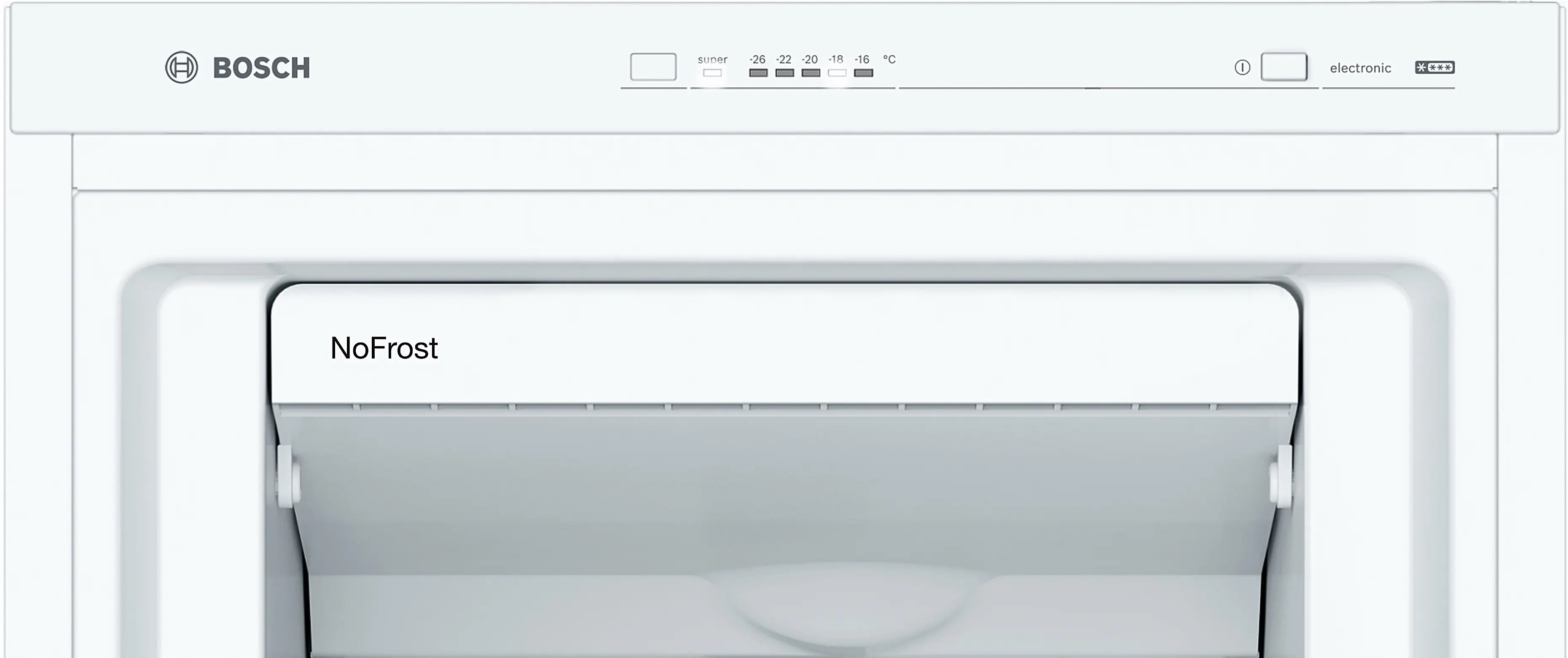 Bosch Series 4 Free-standing freezer 186 x 60 cm White - GSN36VWEPG