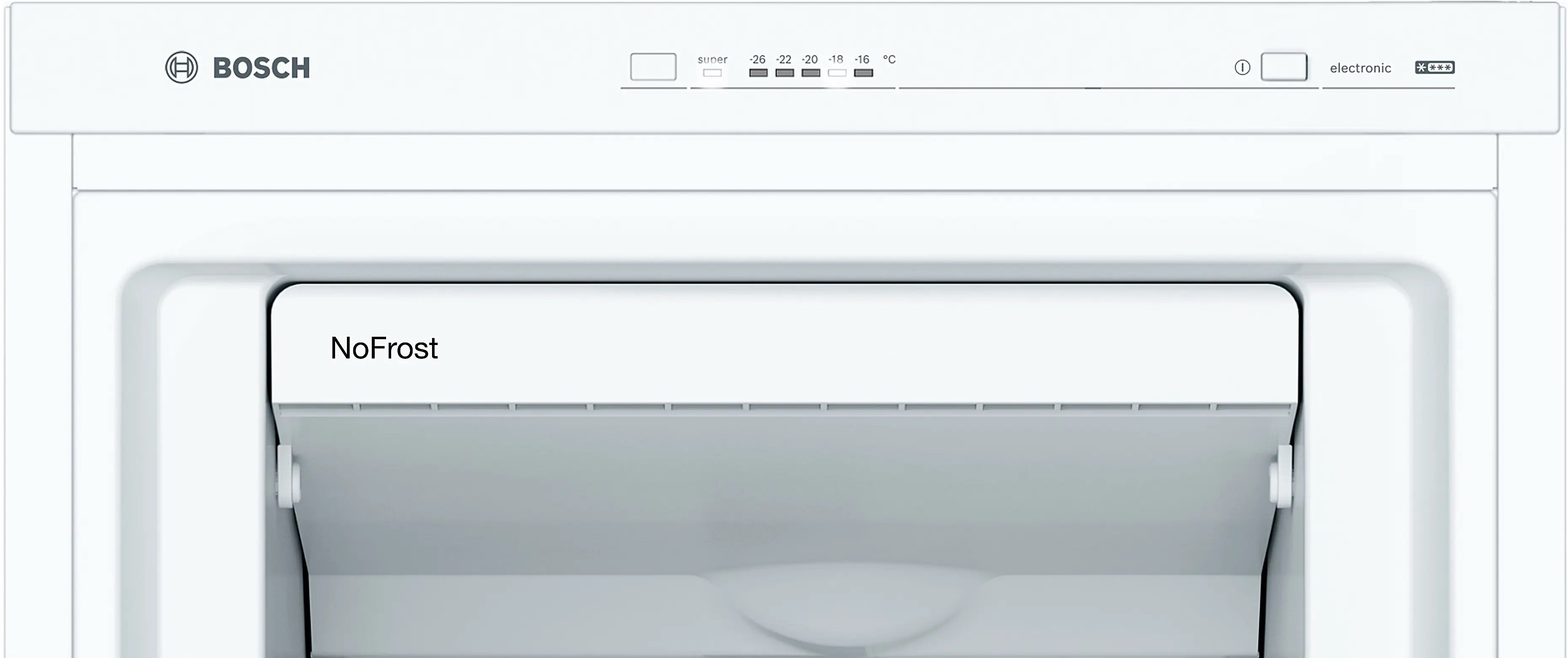 Bosch Series 4 Free-standing freezer 176 x 60 cm White - GSN33VWEPG