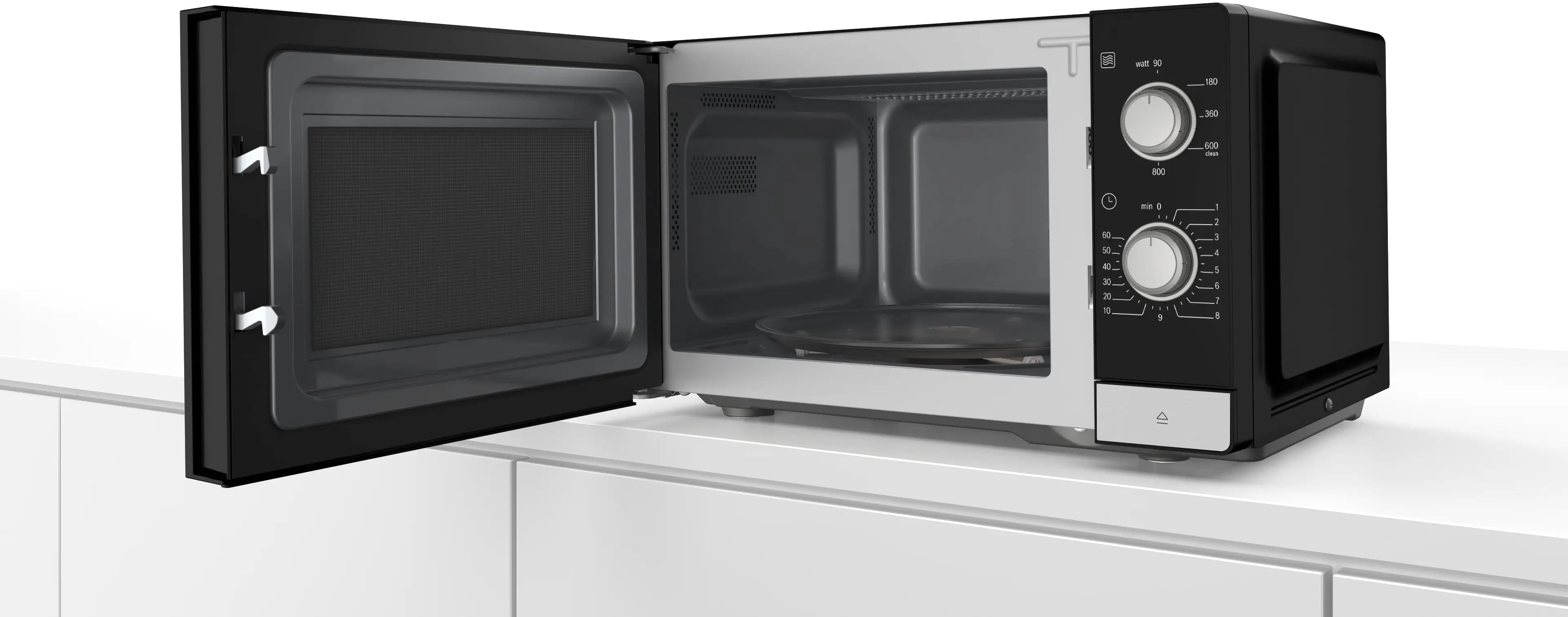 Bosch Series 2 Freestanding microwave 44 x 26 cm Stainless steel - FFL020MS2B