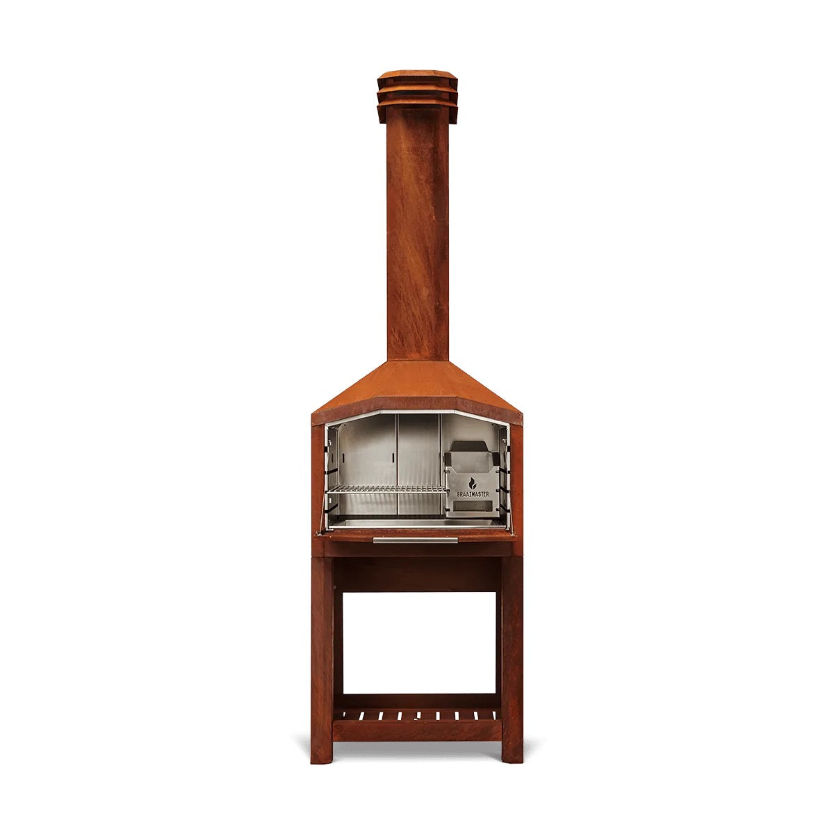 Braaimaster Freestanding Braai Single Corten