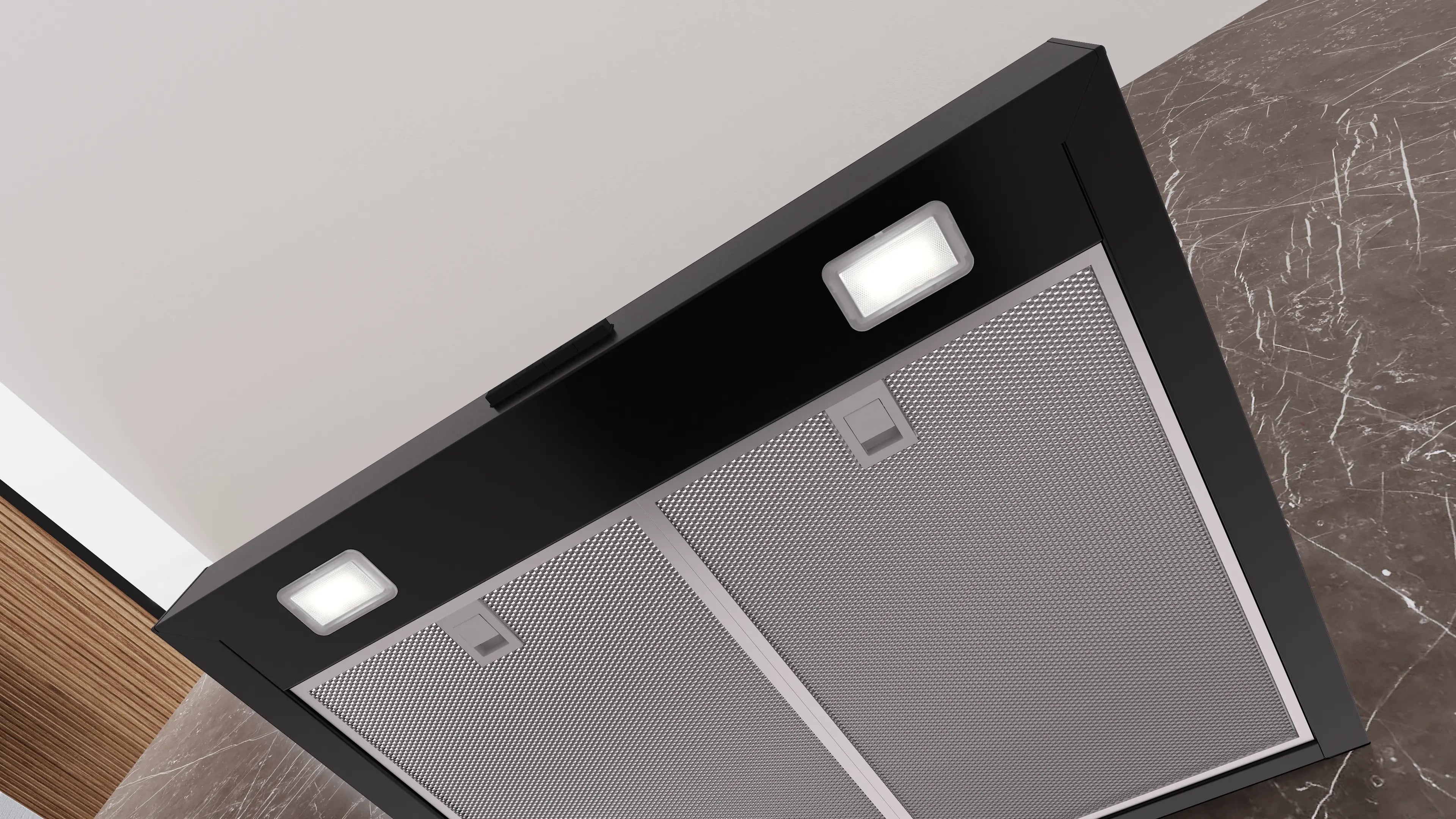 Siemens iQ300 Wall-mounted cooker hood 60 cm Matt black - LC65BCC60B