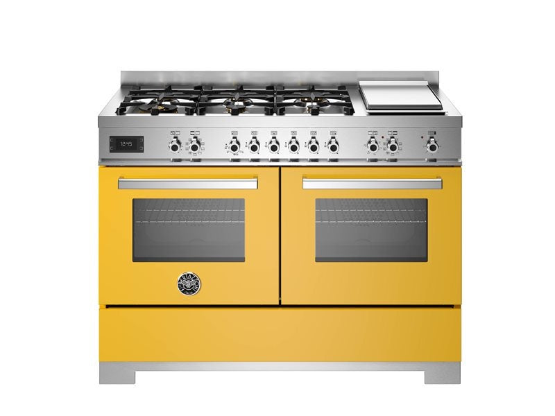 Bertazzoni Professional Series 120 cm 6-burner + griddle, Electric Double Oven