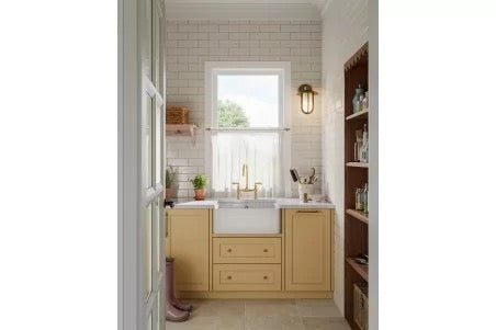 Whitebirk Linear Barley Fireclay Kitchen Sink