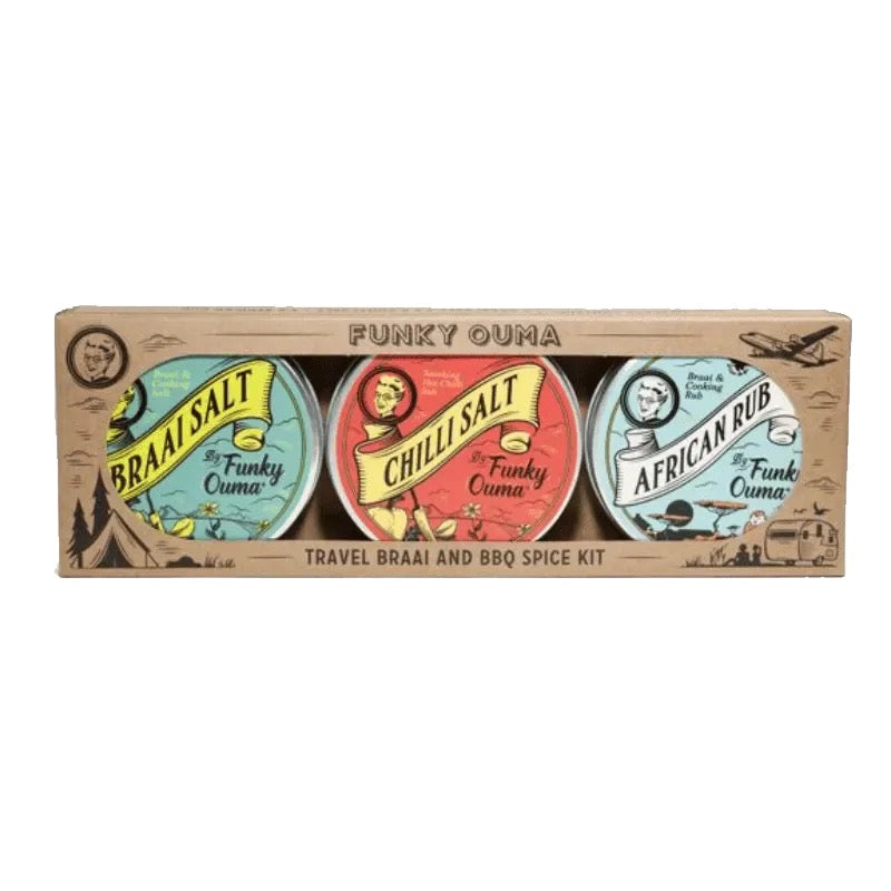 Braaimaster Funky Ouma Travel Trio Gift Pack