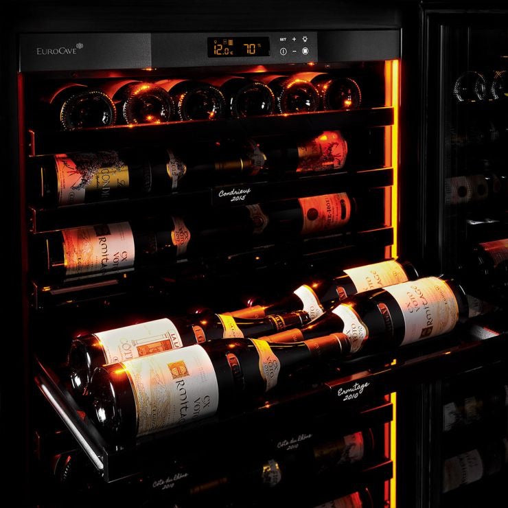 EuroCave Large wine maturing fridge for long-term storage, 1 temperature - Revelation