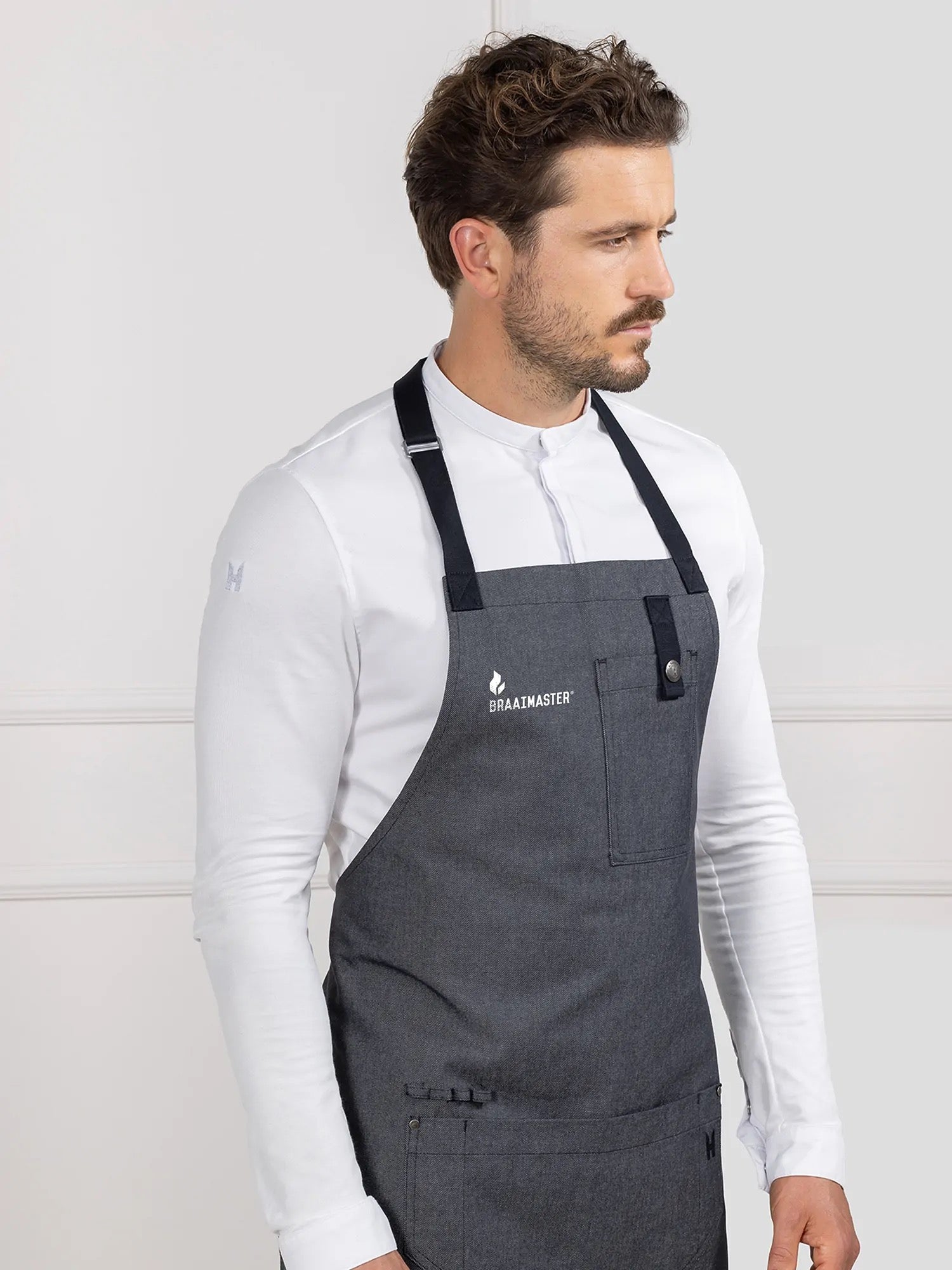 Braaimaster Apron Heavy Black