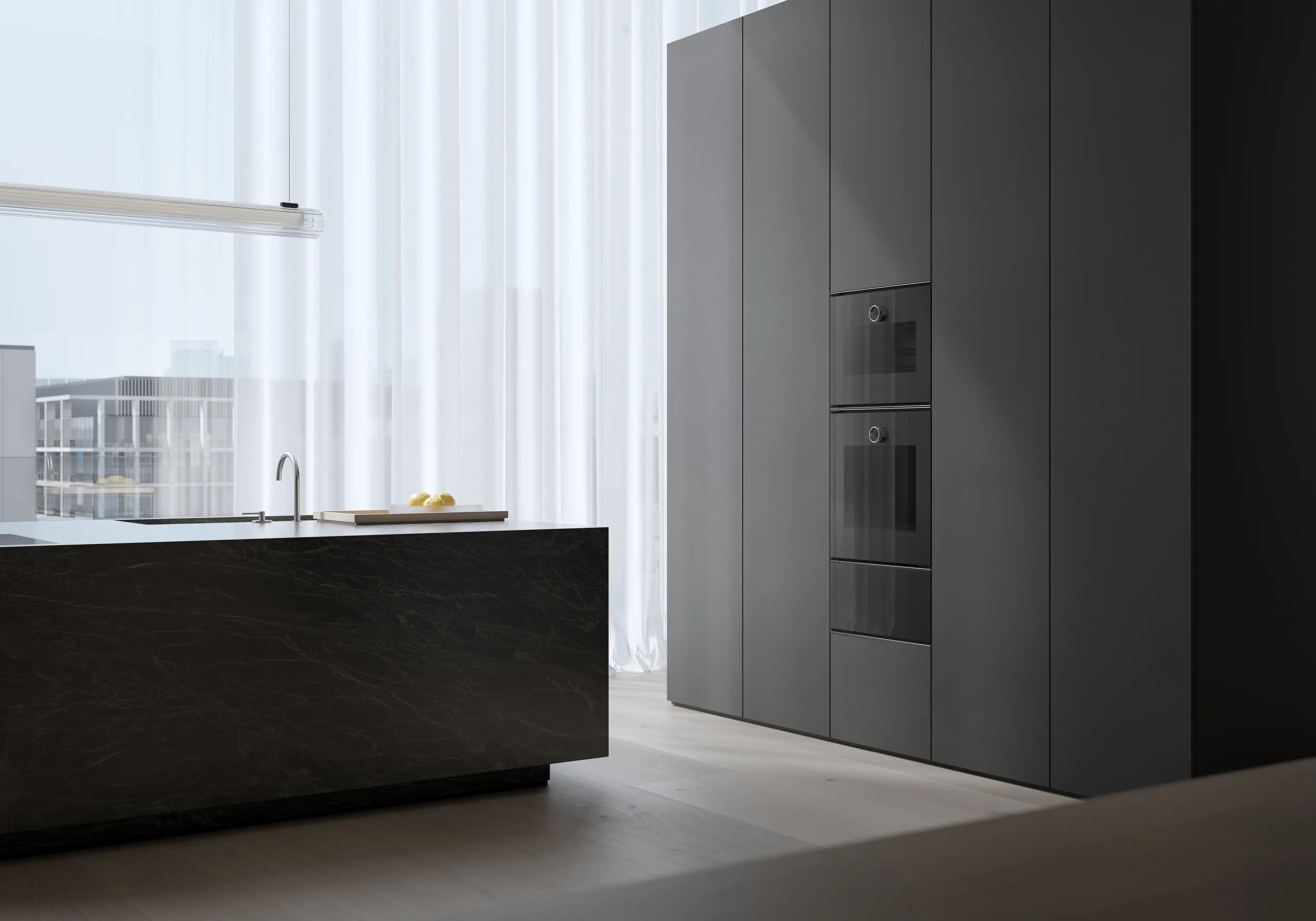 Gaggenau Minimalistic series combi-steam oven 60 x 45 cm door hinge: left