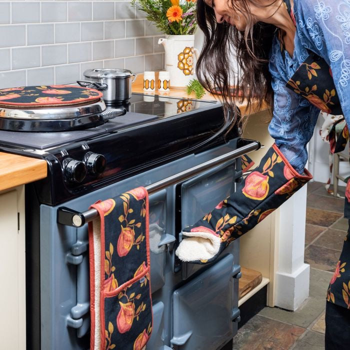 AGA Pomegranate Black Chefs' Pad