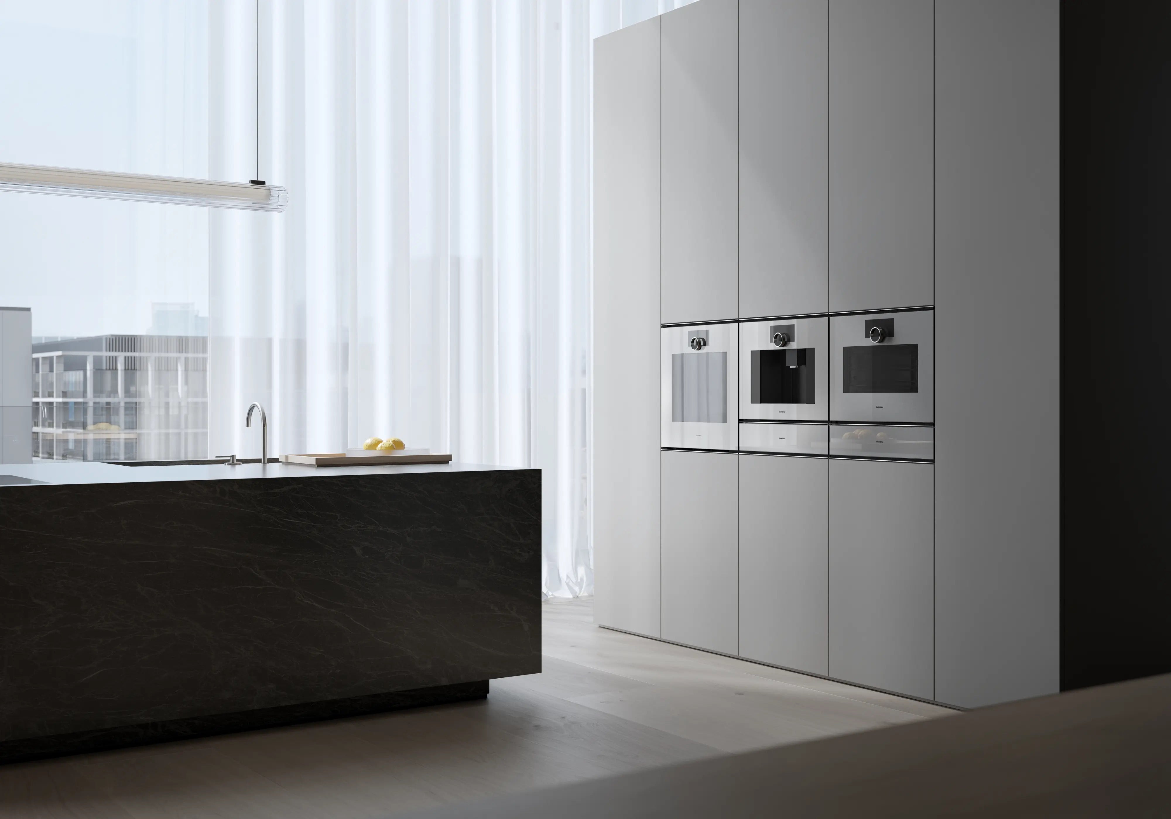 Gaggenau Minimalistic series combi-steam oven 60 x 45 cm door hinge: right