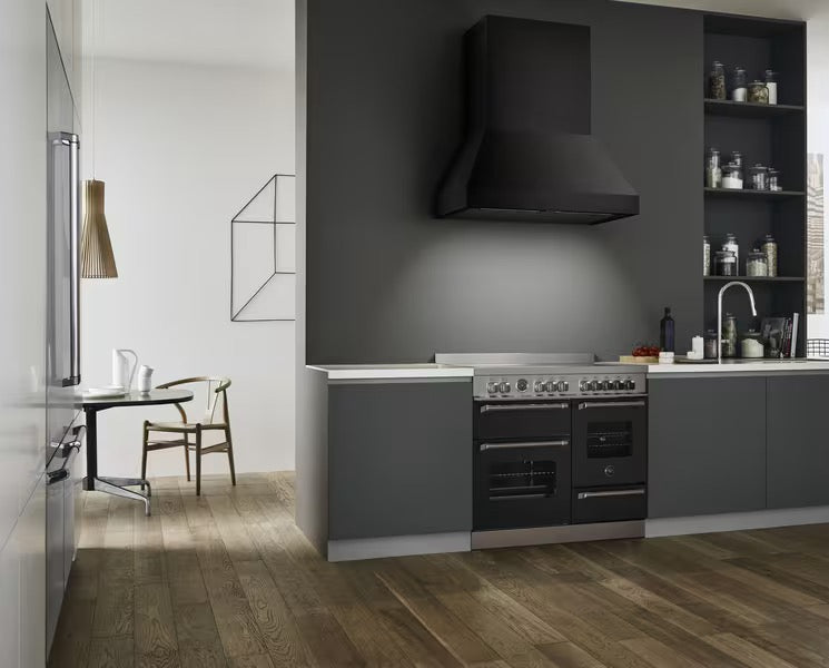 Bertazzoni Master Series 100 cm induction top electric triple oven