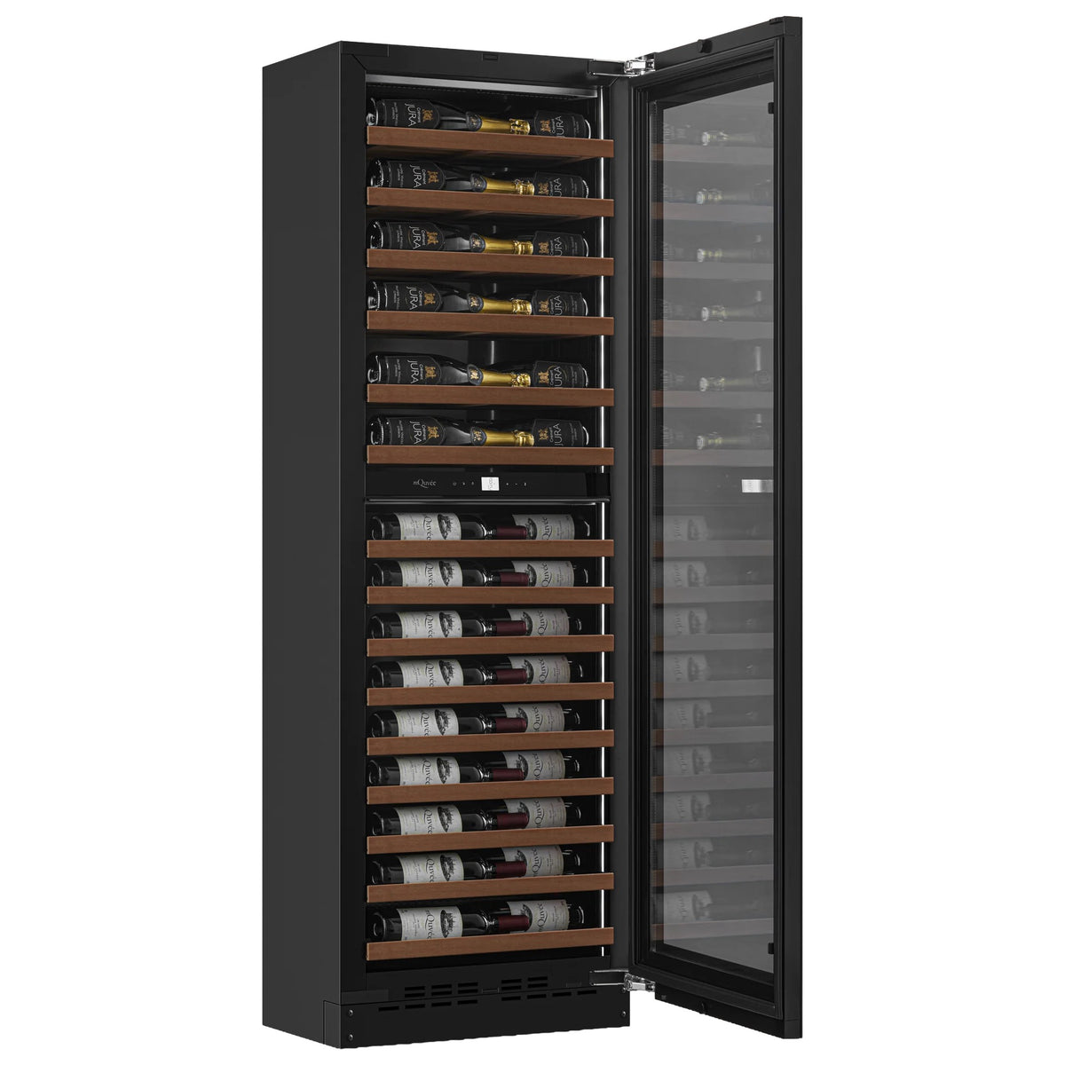 MQuvee Built-In Wine Fridge - WineCave 182 Slim  - Push-Pull