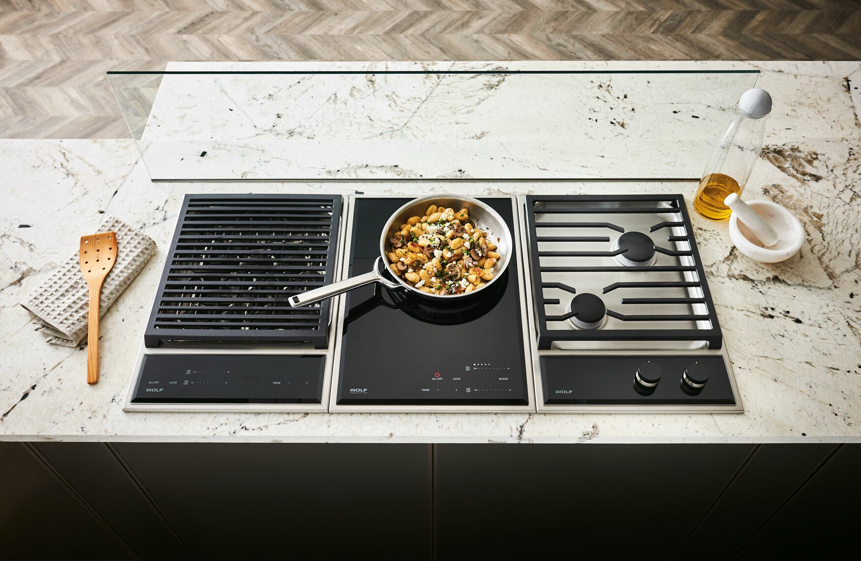 Wolf Transitional Induction Cooktop 4 ICBCI152TF/S