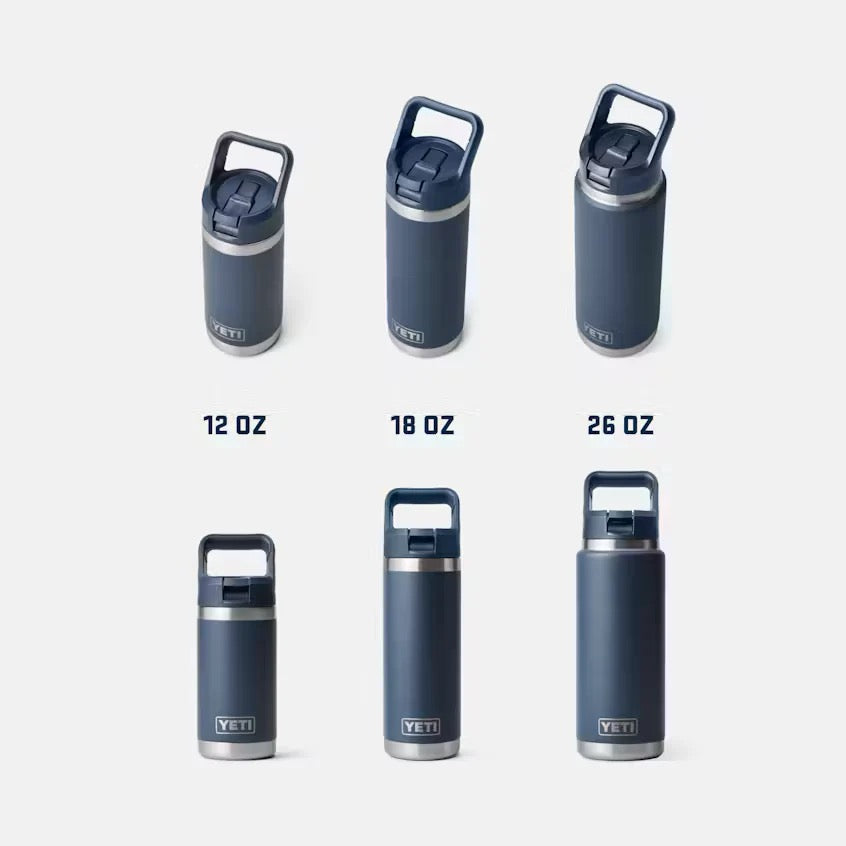 Yeti RAMBLER® 18 OZ (532 ML) BOTTLE WITH COLOUR-MATCHED STRAW CAP