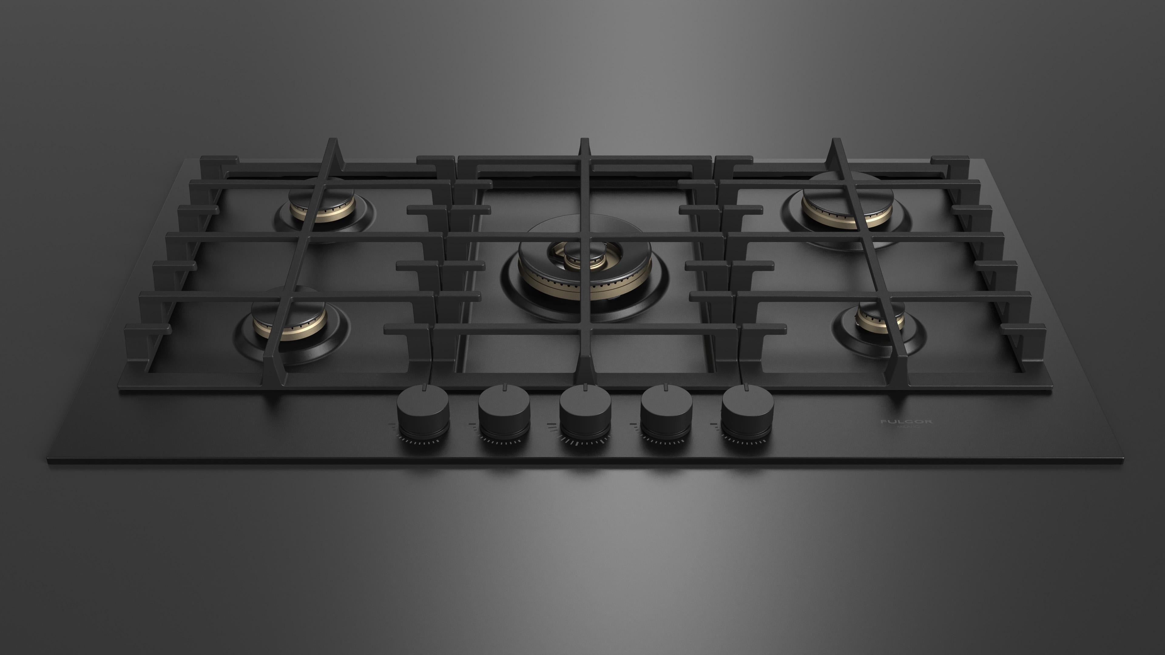 Fulgor Milano Urbantech 90cm Gas Hob - FUH 9041 G DWK MBK