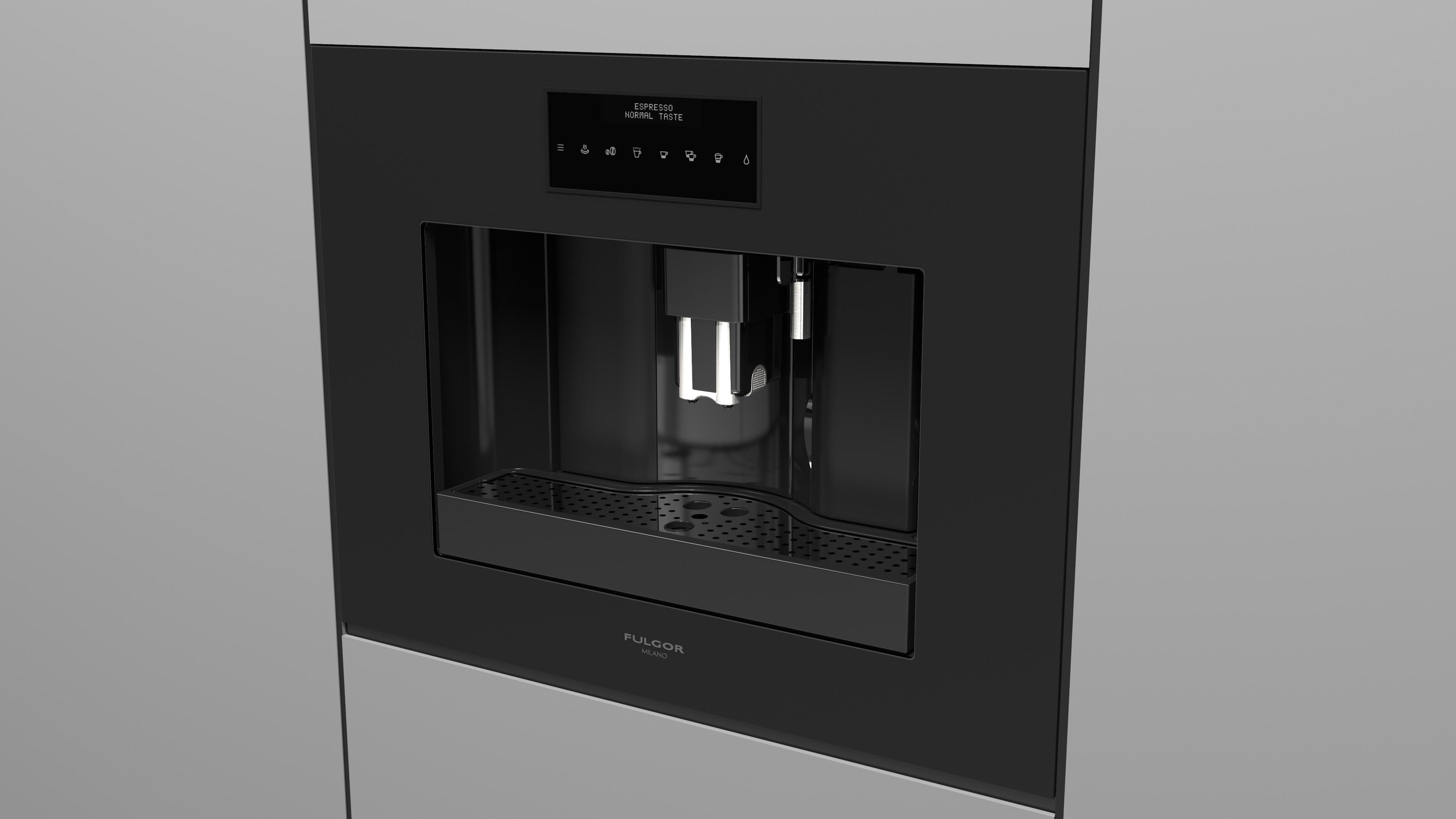 Fulgor Milano Urbantech 45cm Coffee Machine - FUCM 4500 TF MBK