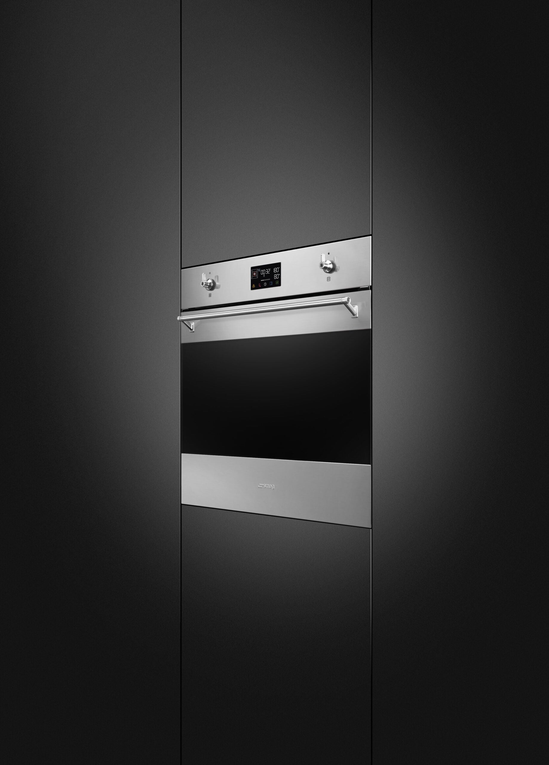 Smeg Classic Pyrolytic Steam Combi Multifunction Oven Stainless Steel -  SOP6302S2PX