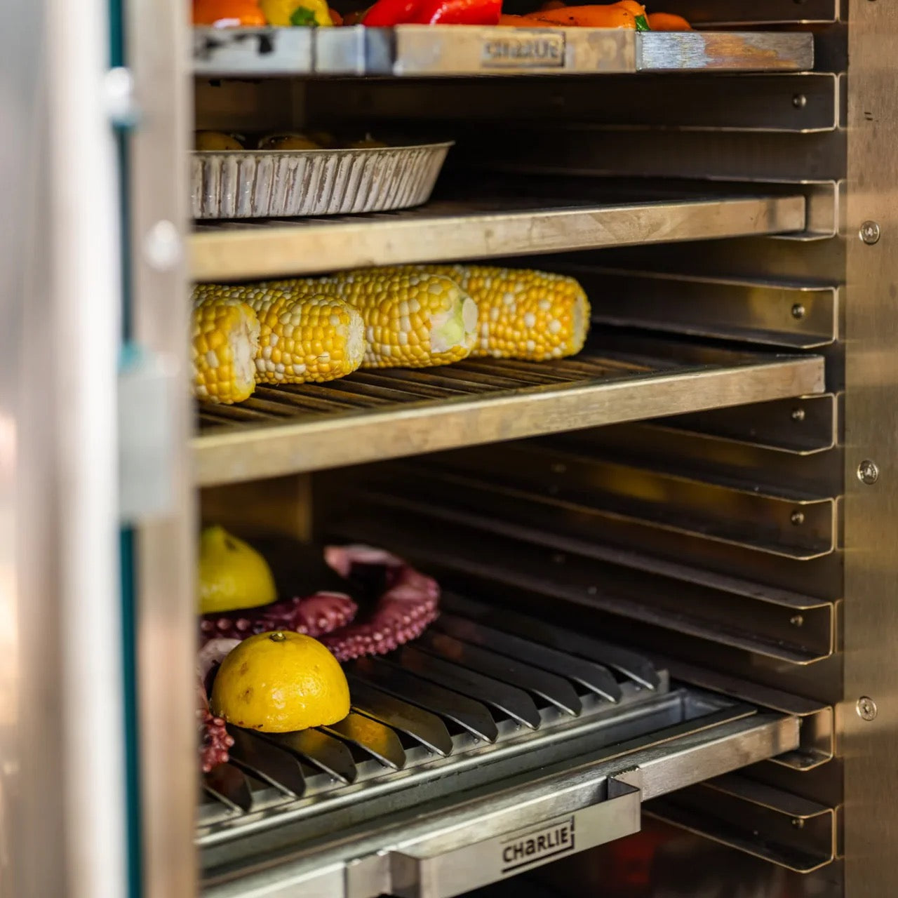Charlie Oven Argentine Parrilla V Grill Rack