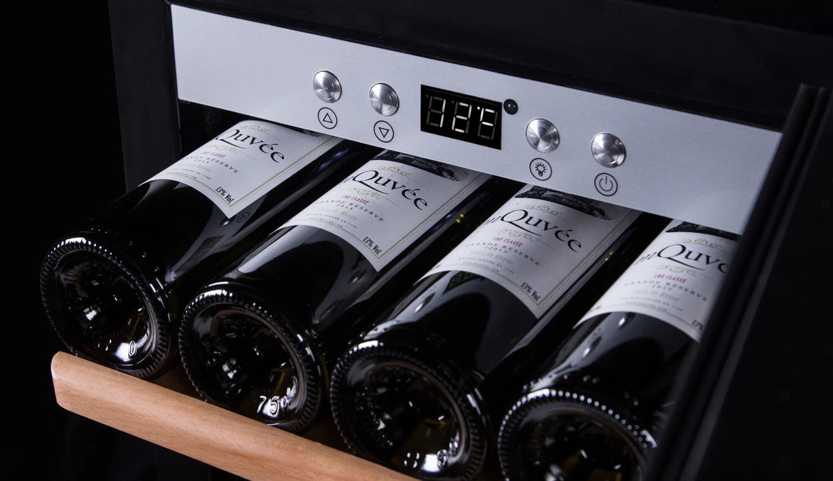 MQuvee Free-Standing Wine Fridge - WineExpert 38