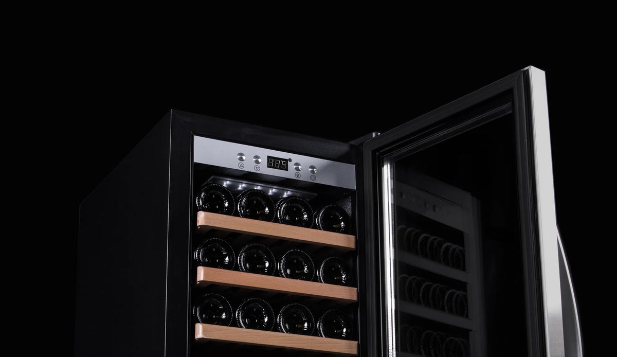 MQuvee Free-Standing Wine Fridge - WineExpert 38