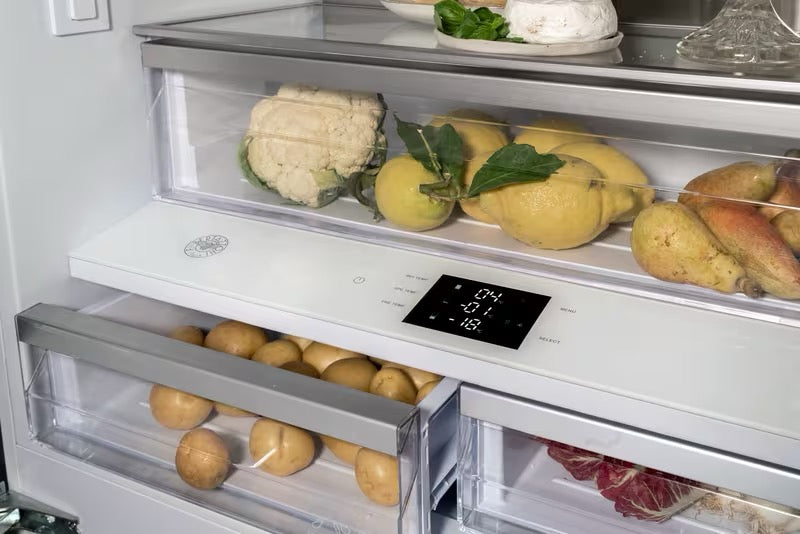 Bertazzoni Heritage Series 90cm Built-in French Door Refrigerator Freezer