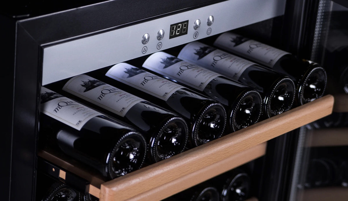 MQuvee Free Standing Wine Fridge - WineExpert 126