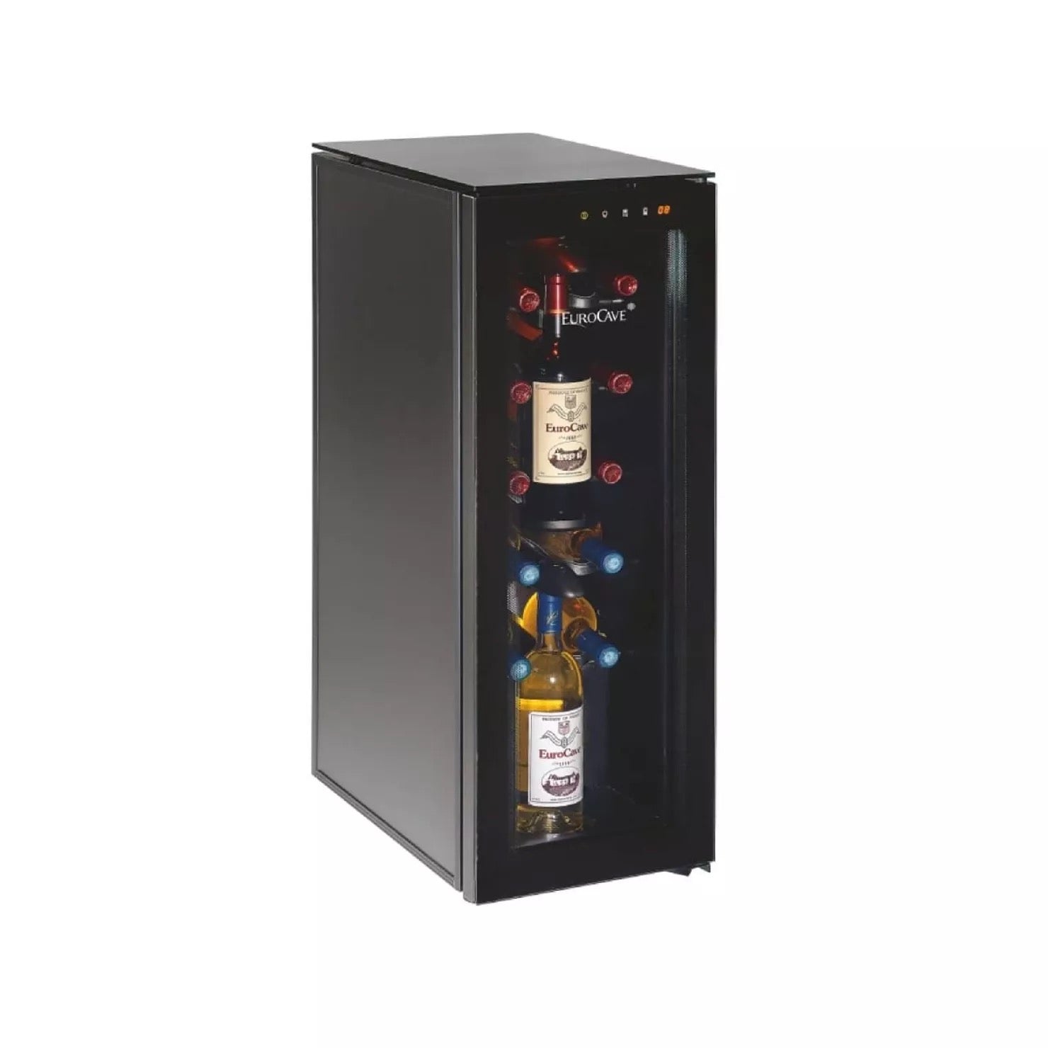 EuroCave 12-bottle wine bar - brings wine to the correct temperature and preserves open bottles