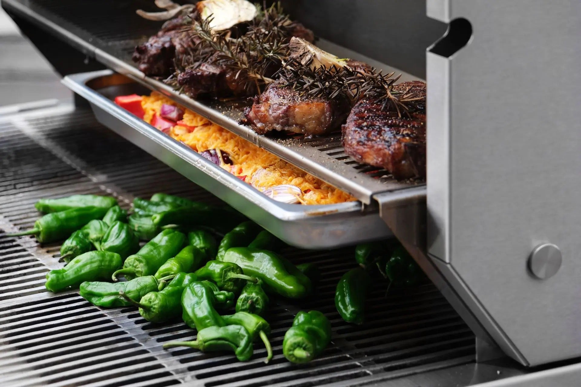 Flammkraft BLOCK Ds built in barbecue