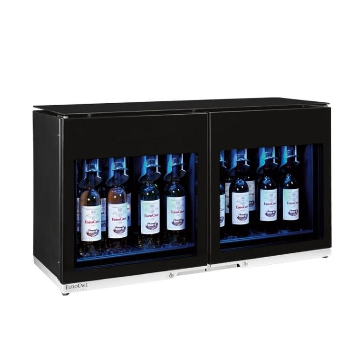 EuroCave 8-bottle wine bar - brings wine to the correct temperature and preserves open bottles