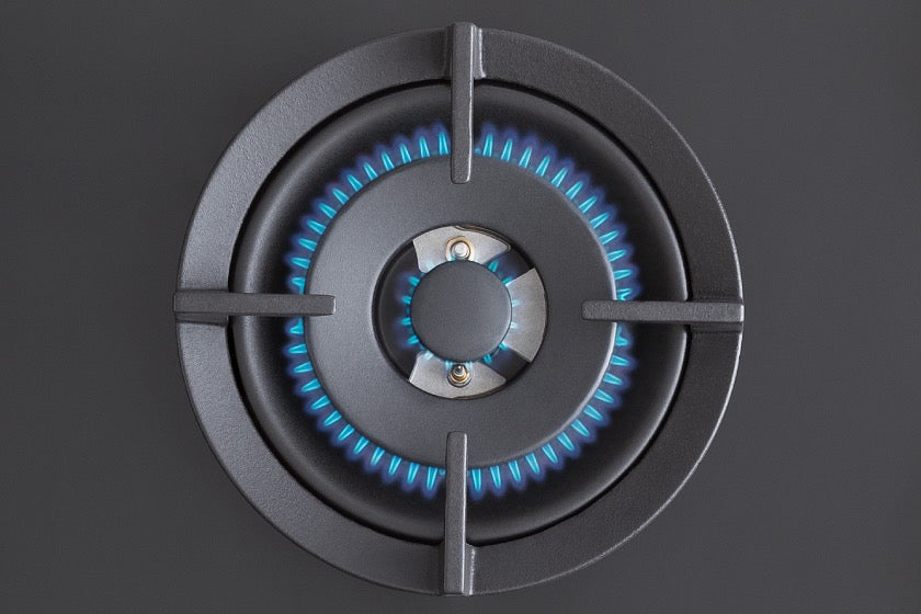 Bertazzoni 90 cm gas on glass hob with lateral wok Professional Series - P905LPROGNE