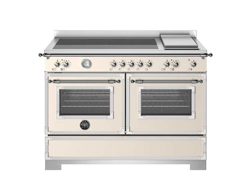 Bertazzoni 120 cm 6-burner+griddle, electric double oven Heritage Series