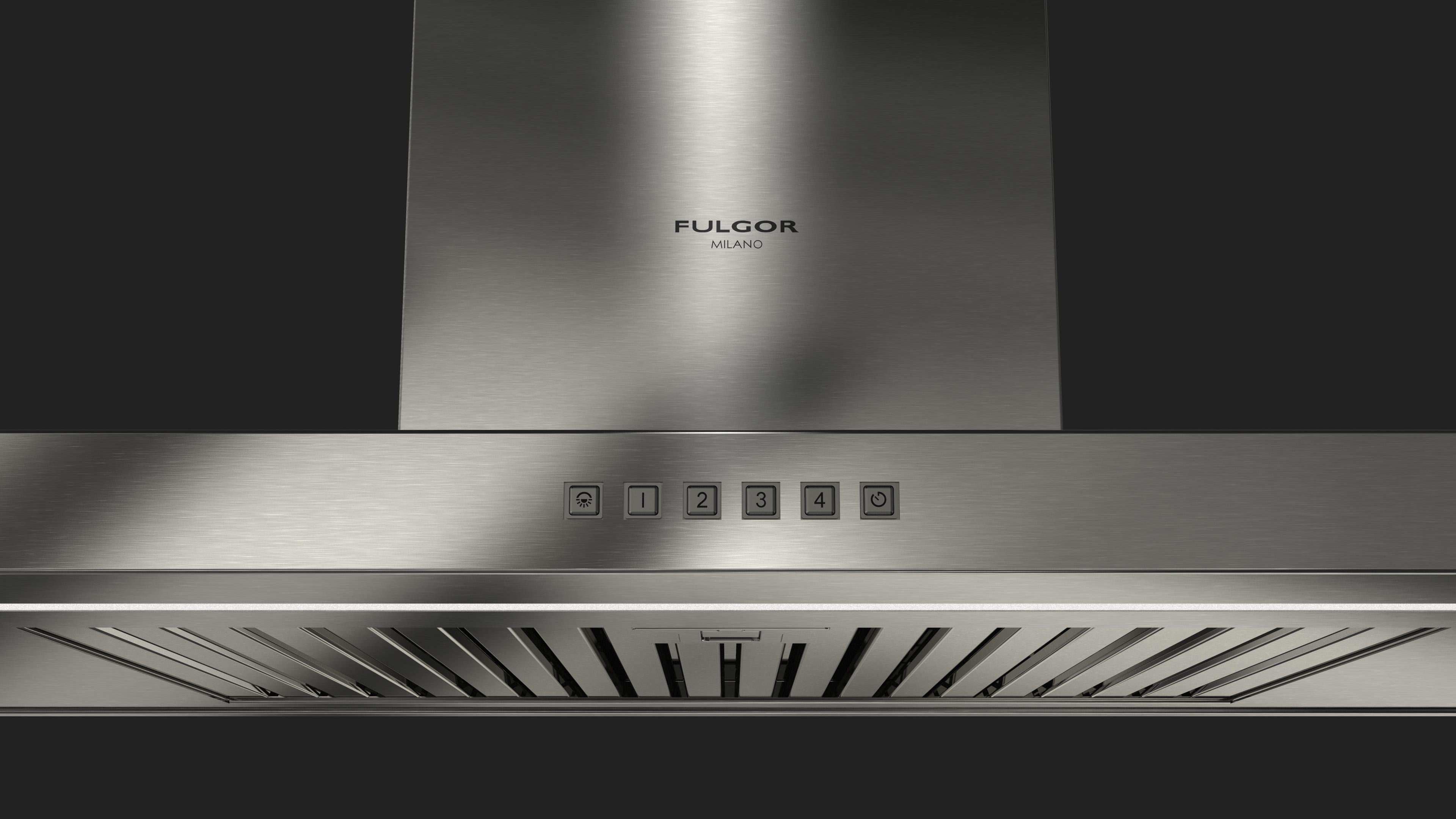 Fulgor Milano Reverse T 90 Wall Hood - FTHD 900 TC X