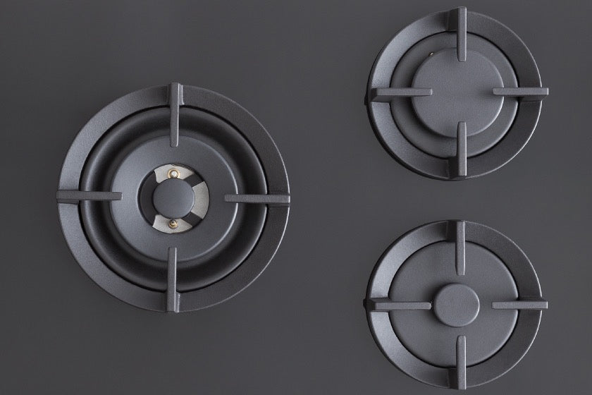 Bertazzoni 90 cm gas on glass hob with lateral wok Professional Series - P905LPROGNE