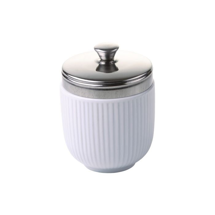 AGA Fluted Egg Coddler White