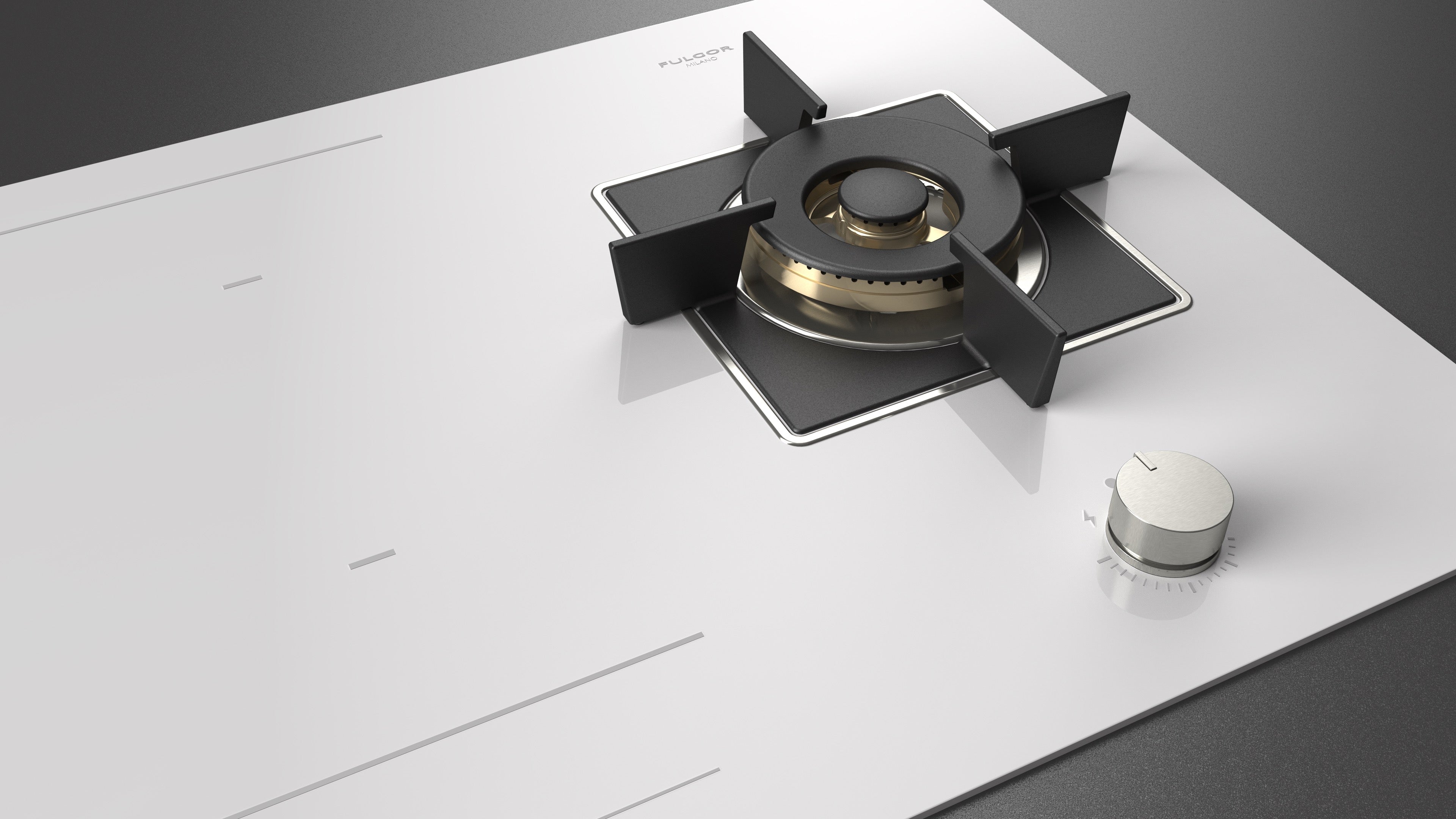 Fulgor Milano 90cm Hybrid Hob - FCHH 905 ID TS G DWK WH