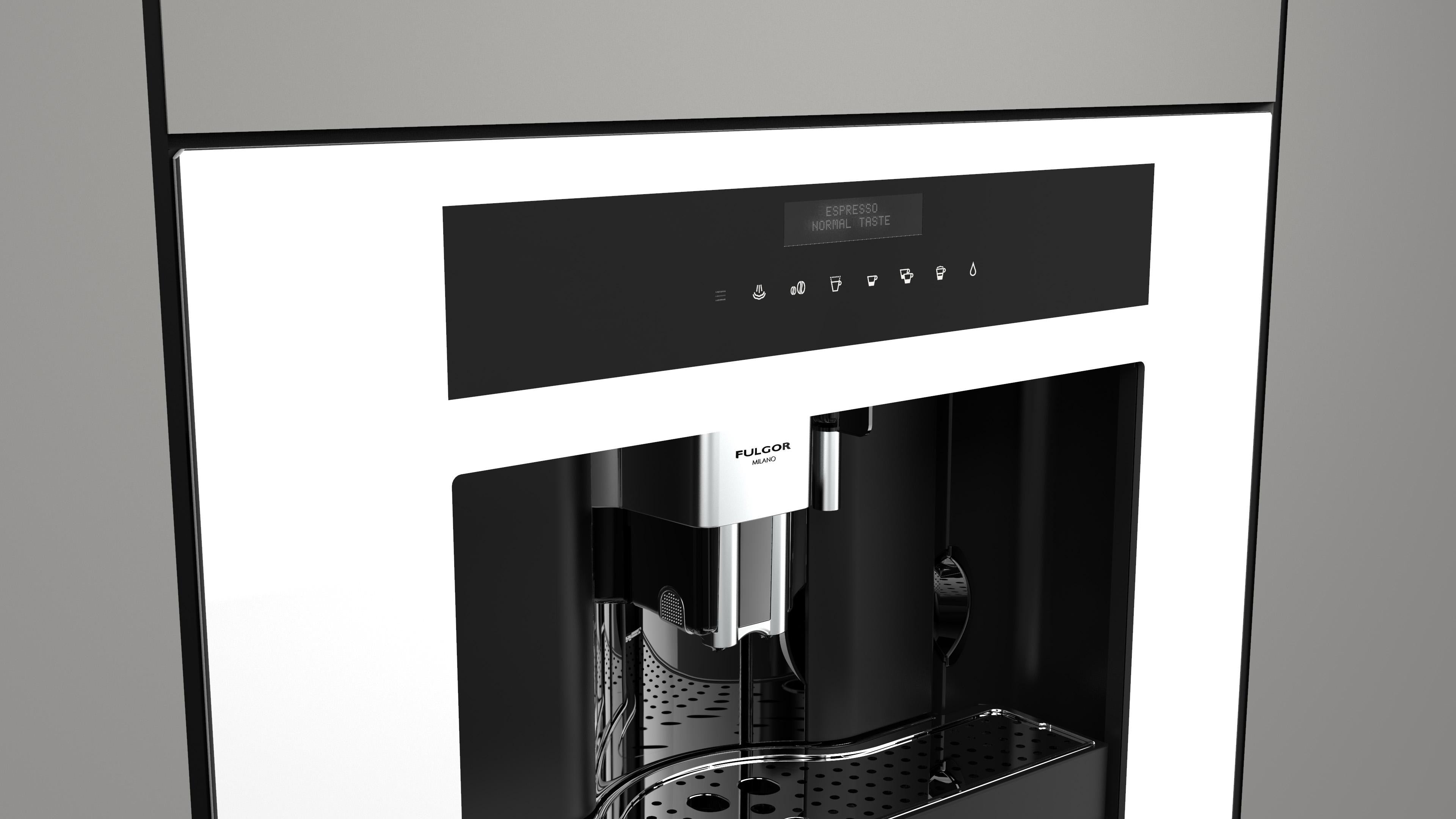 Fulgor Milano 45 Coffee Machine - FCM 4500 TF WH