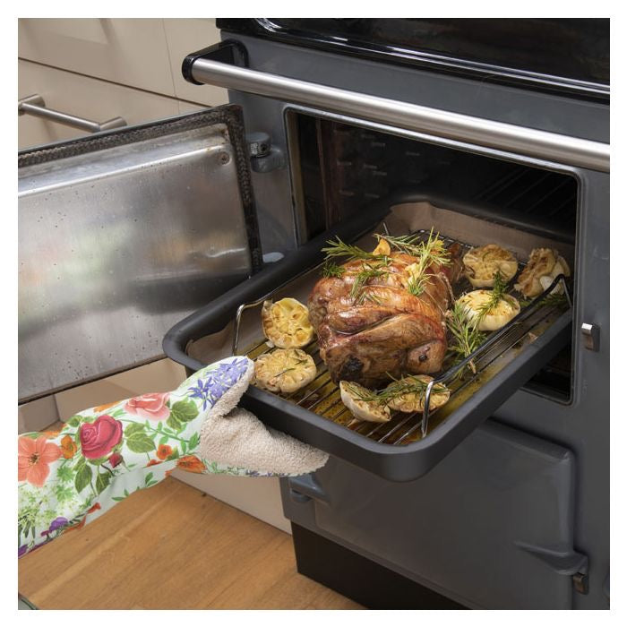 Full Size Hard Anodised Deep AGA Roasting Tin