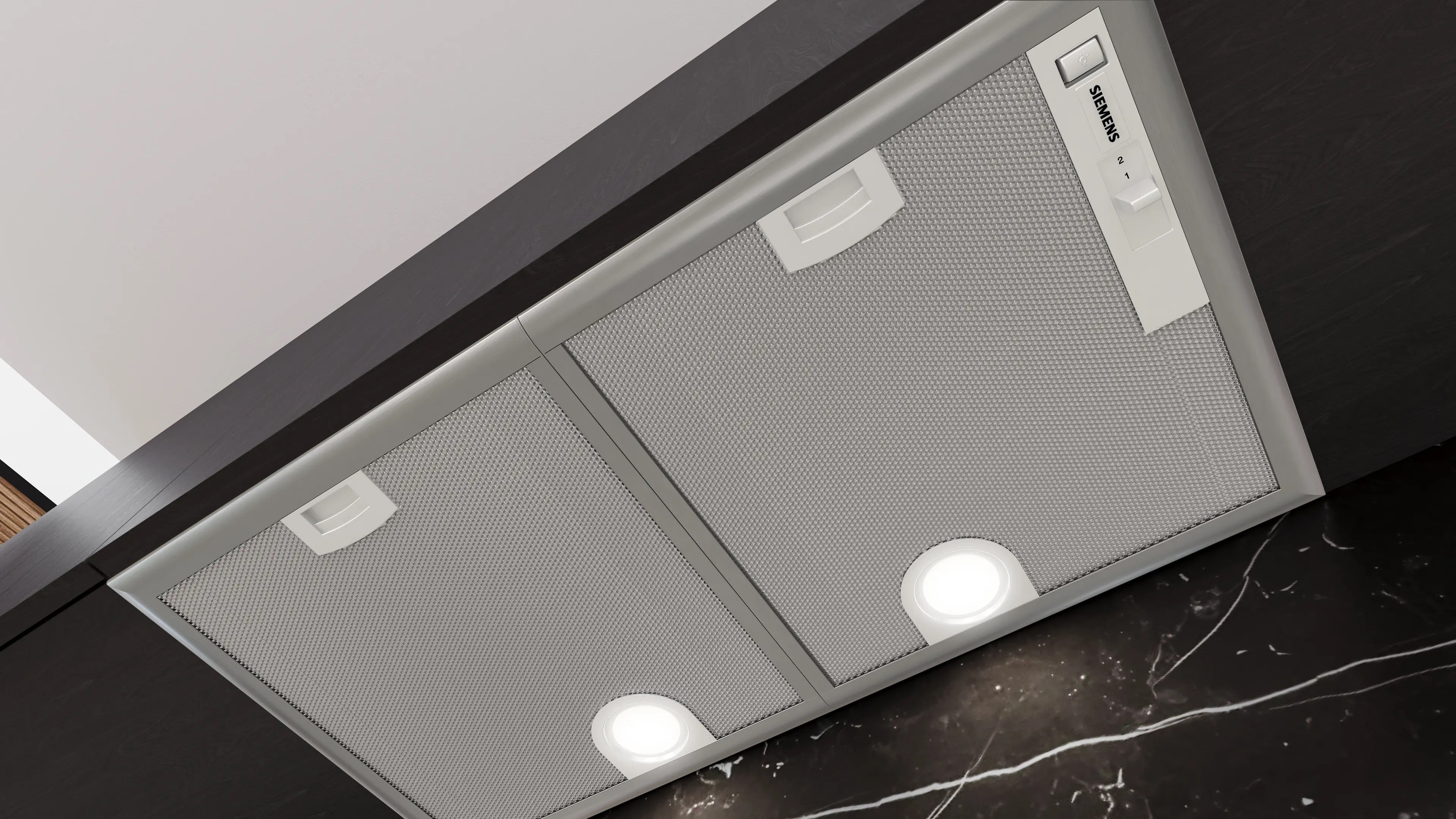Siemens iQ300 Canopy cooker hood 75 cm Silver metallic - LB75566GB