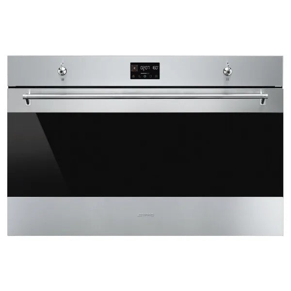 Smeg 90cm Classic Multifunction Single Oven Stainless Steel - SF9302TX