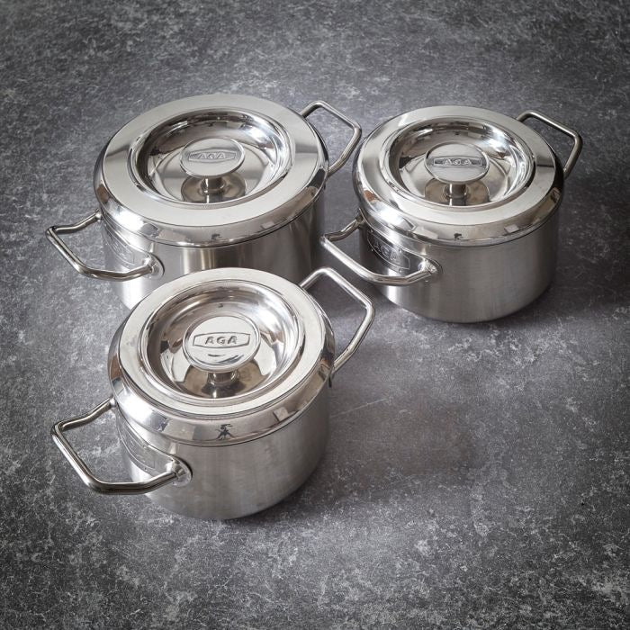 AGA Stainless Steel Casserole Set