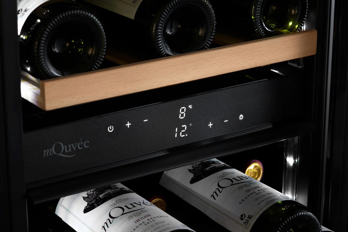MQuvee Under-Counter Wine Fridge - WineCave 700 40D